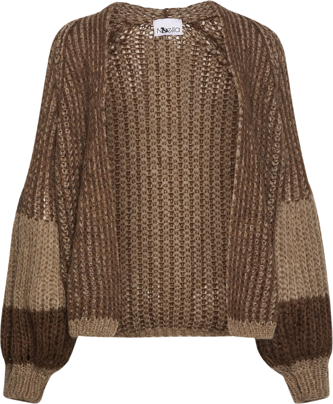 Liana Knit Cardigan - Brown/camel