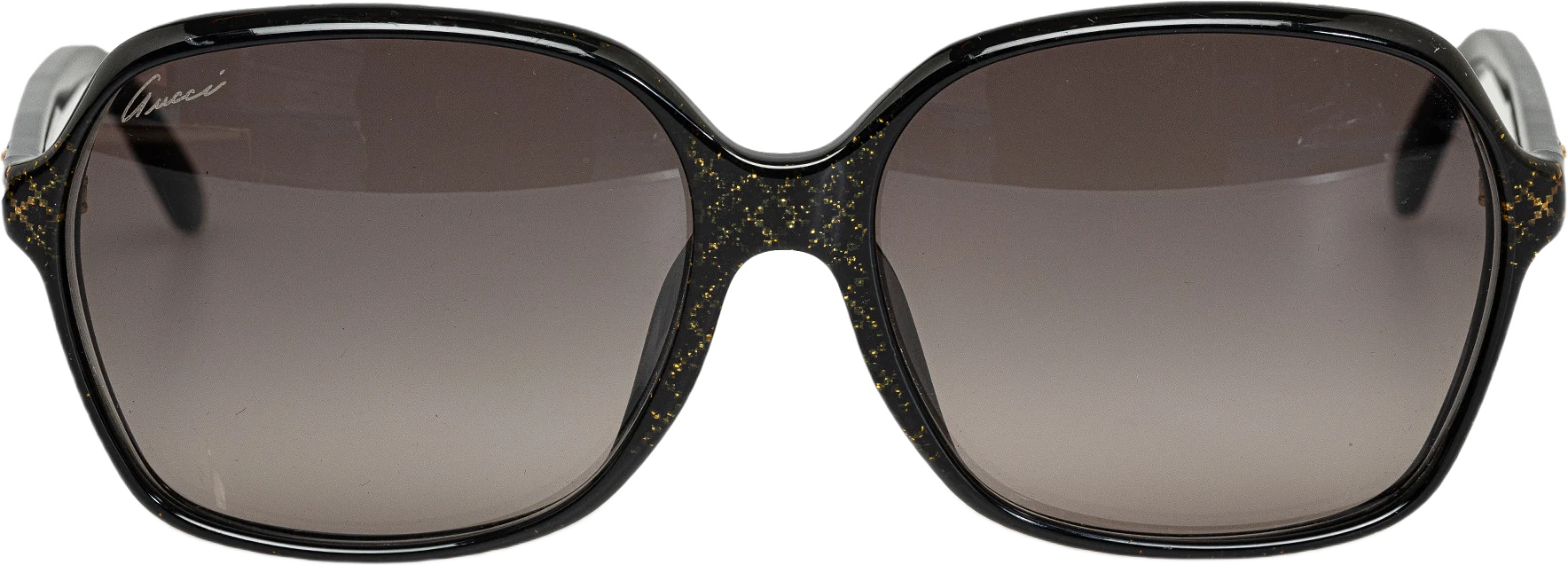 Gucci Interlocking G Diamante Round Tinted Sunglasses