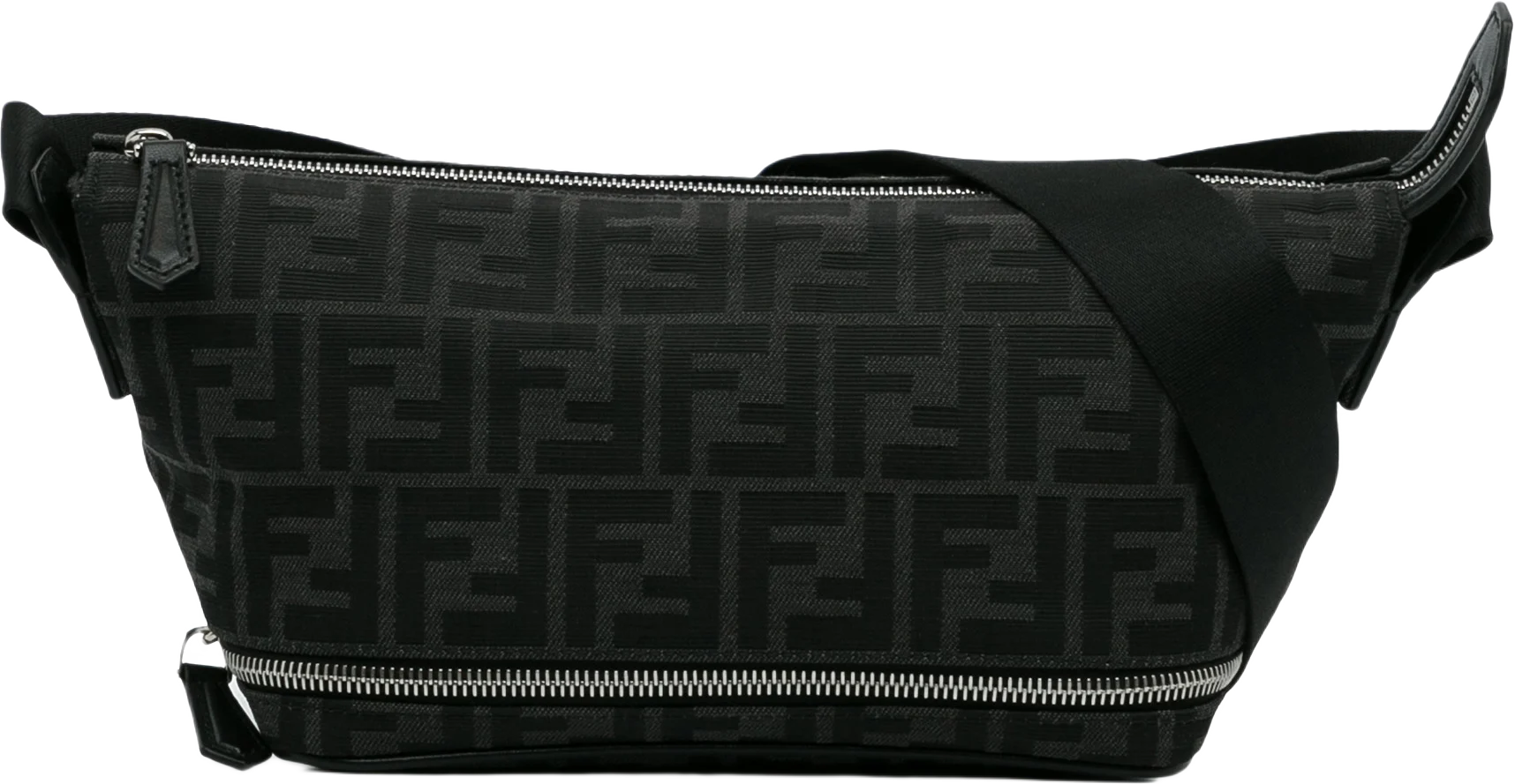 Fendi Zucca Ff 1974 Convertible Crossbody Bag