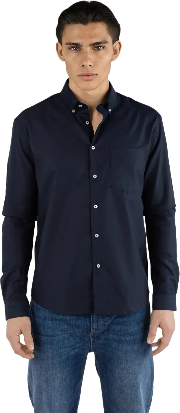 Mika Straight Shirt - Blue