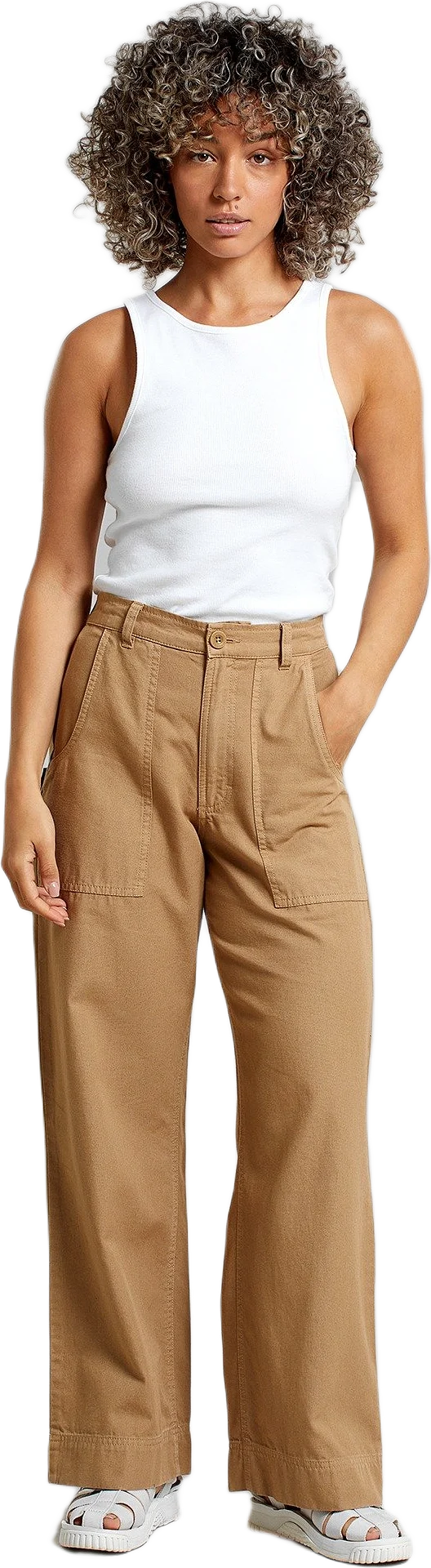 Workwear Pants Vara Canvas Kelp Beige