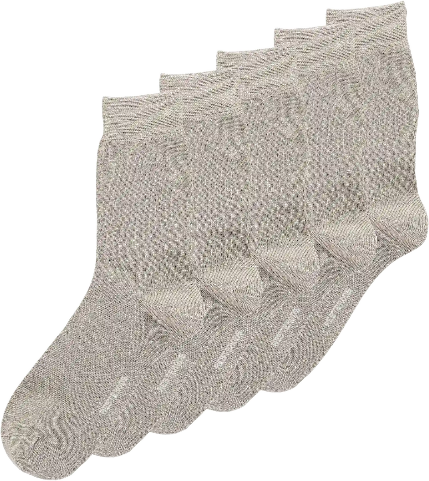 Bambu, Strumpor, 5-pack, Beige