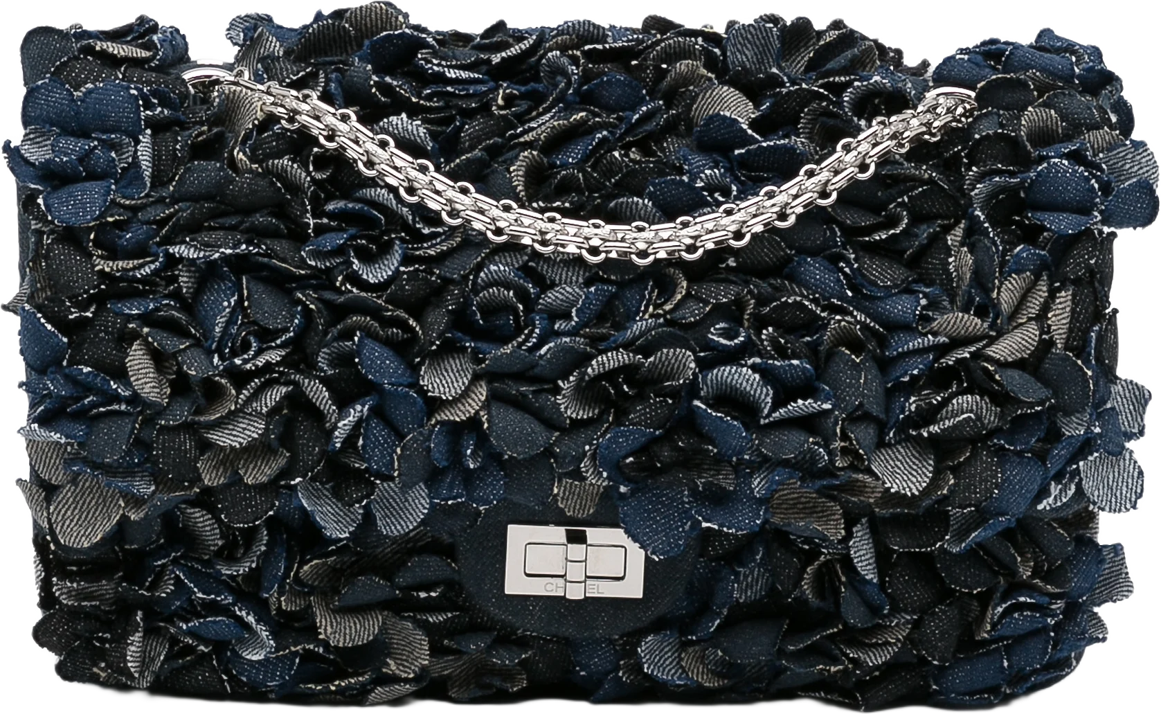 Chanel Reissue Camellia Denim Shoulder Bag