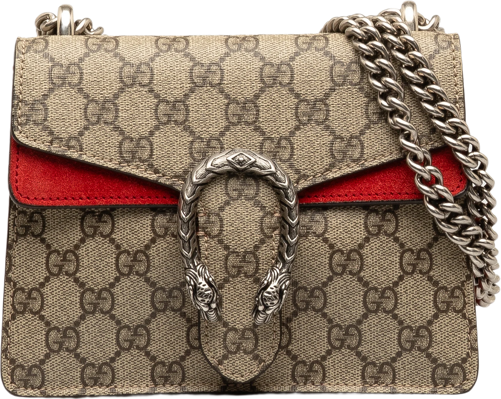 Gucci Mini Gg Supreme Dionysus Crossbody Bag