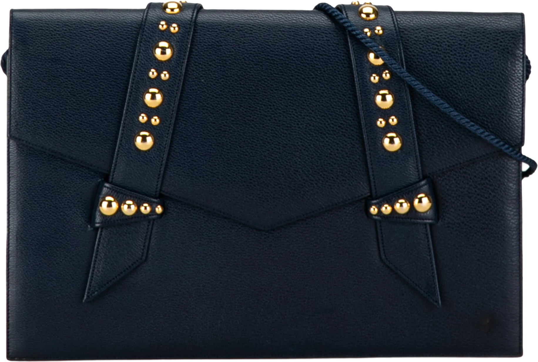 Yves Saint Laurent Studded Leather Crossbody Bag