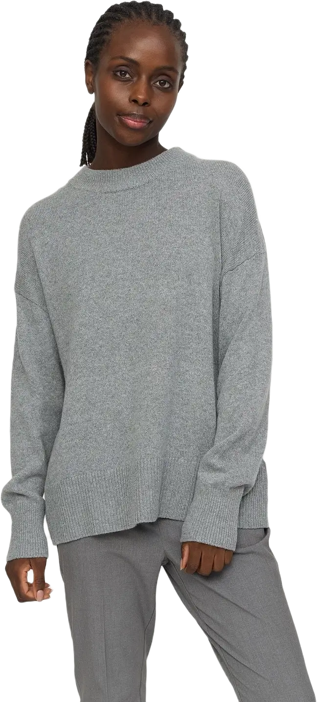 Srluni Knit - Medium Grey Melange