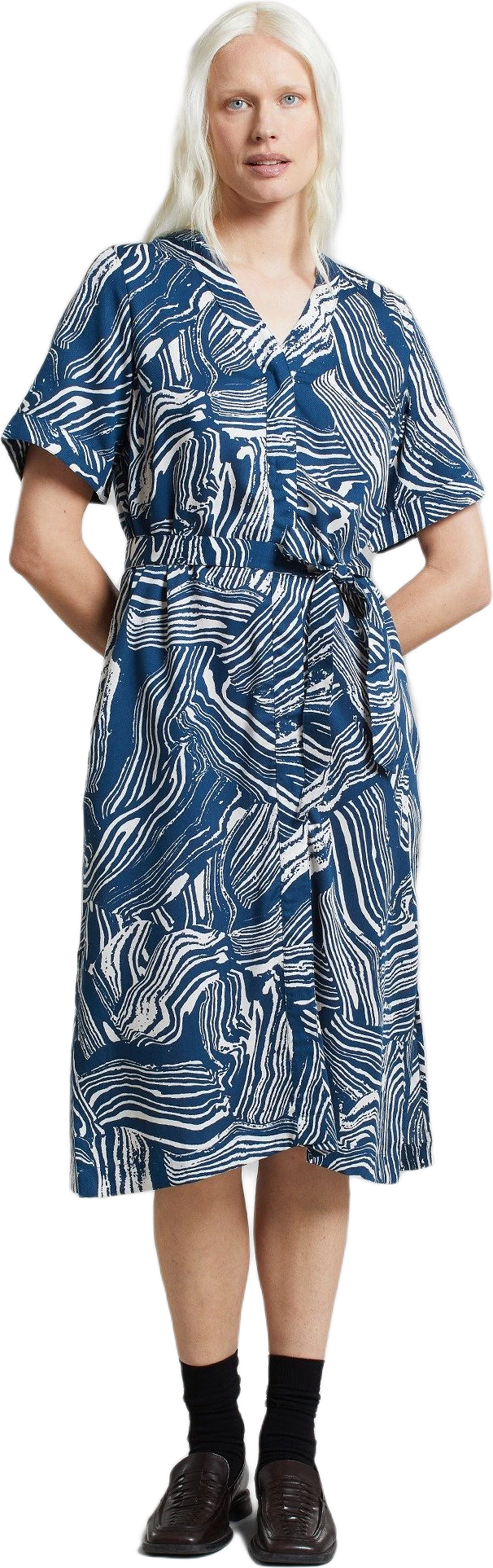 Dress Kallvik Clay Swirl Blue