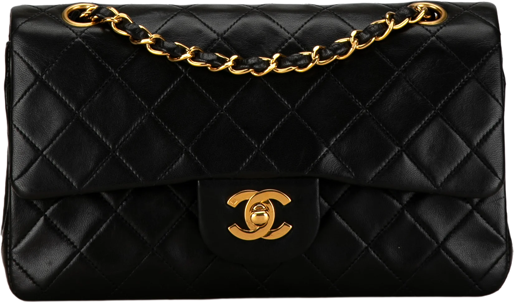 Chanel Small Classic Lambskin Double Flap