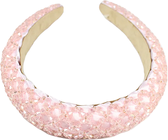 Diadem Med Fasetterade Stenar 3 Cm