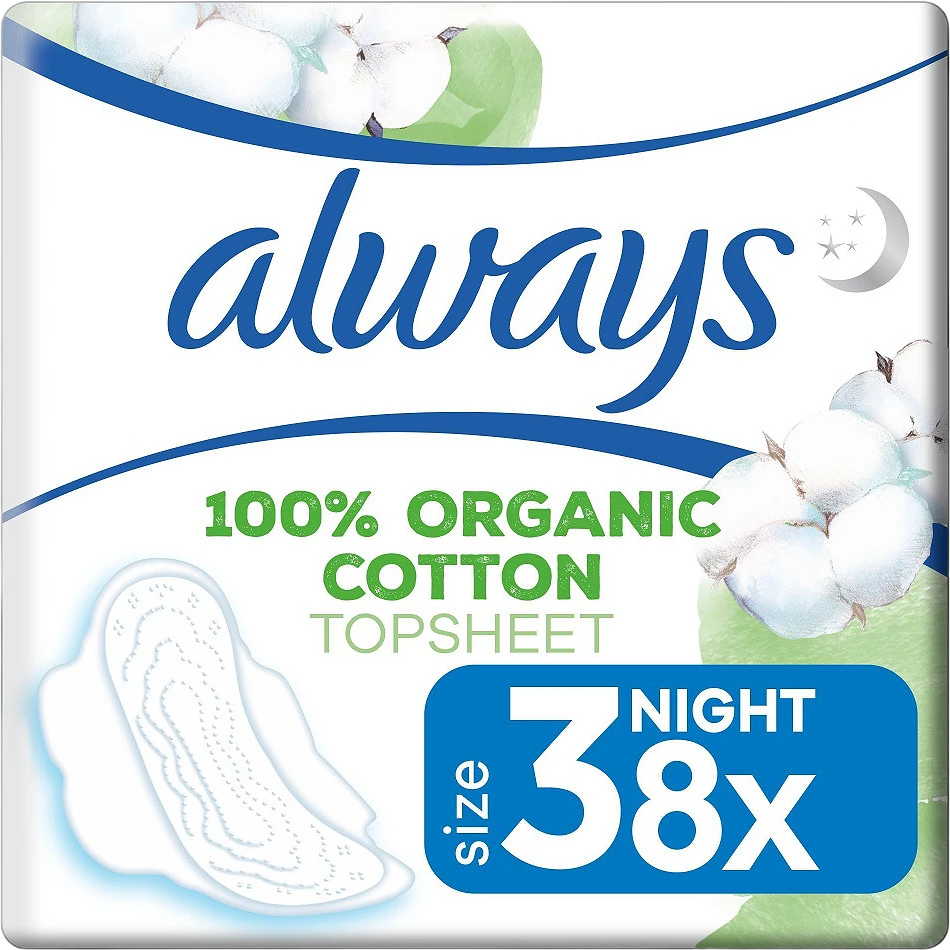 Cotton Protection Ultra Natt Bindor Med Vingar St 8