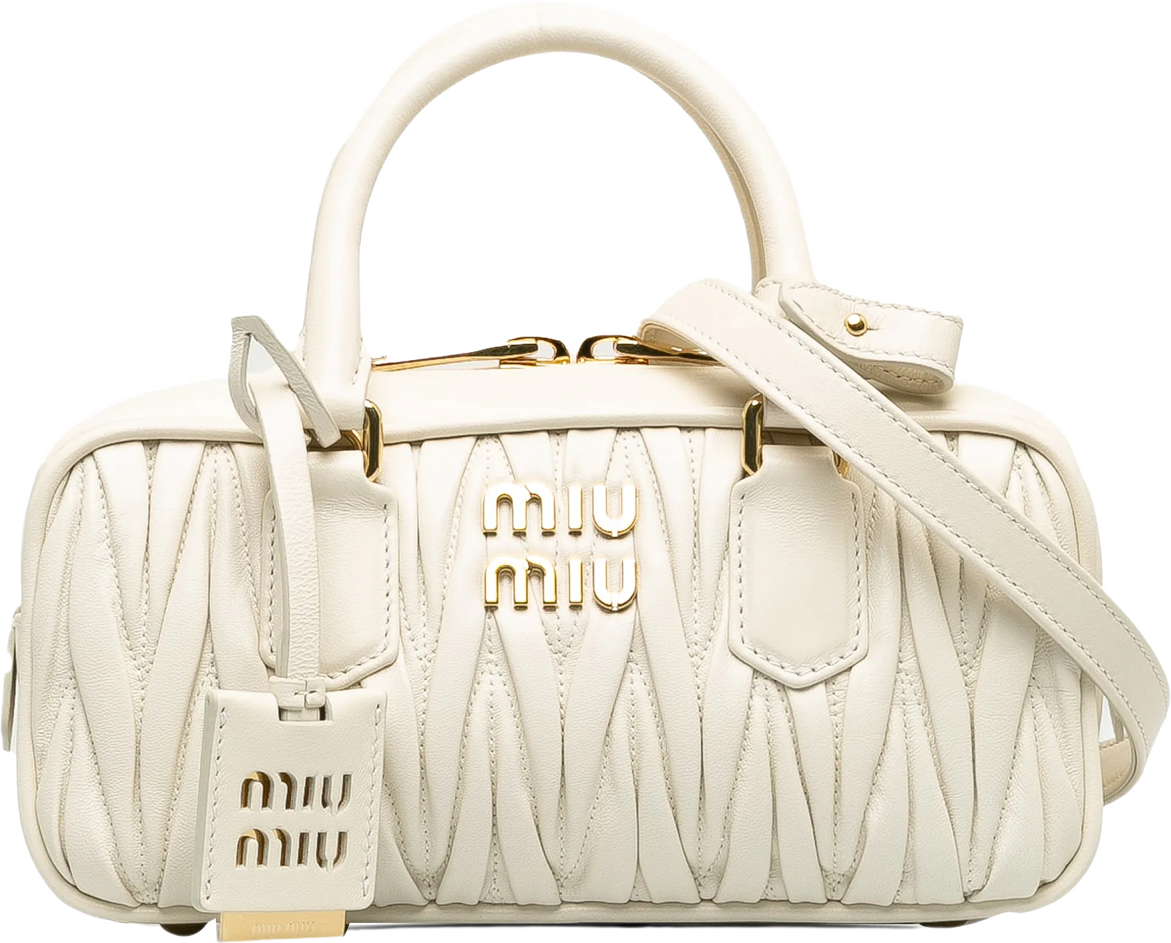 Miu Miu Matelasse Arcadie Satchel