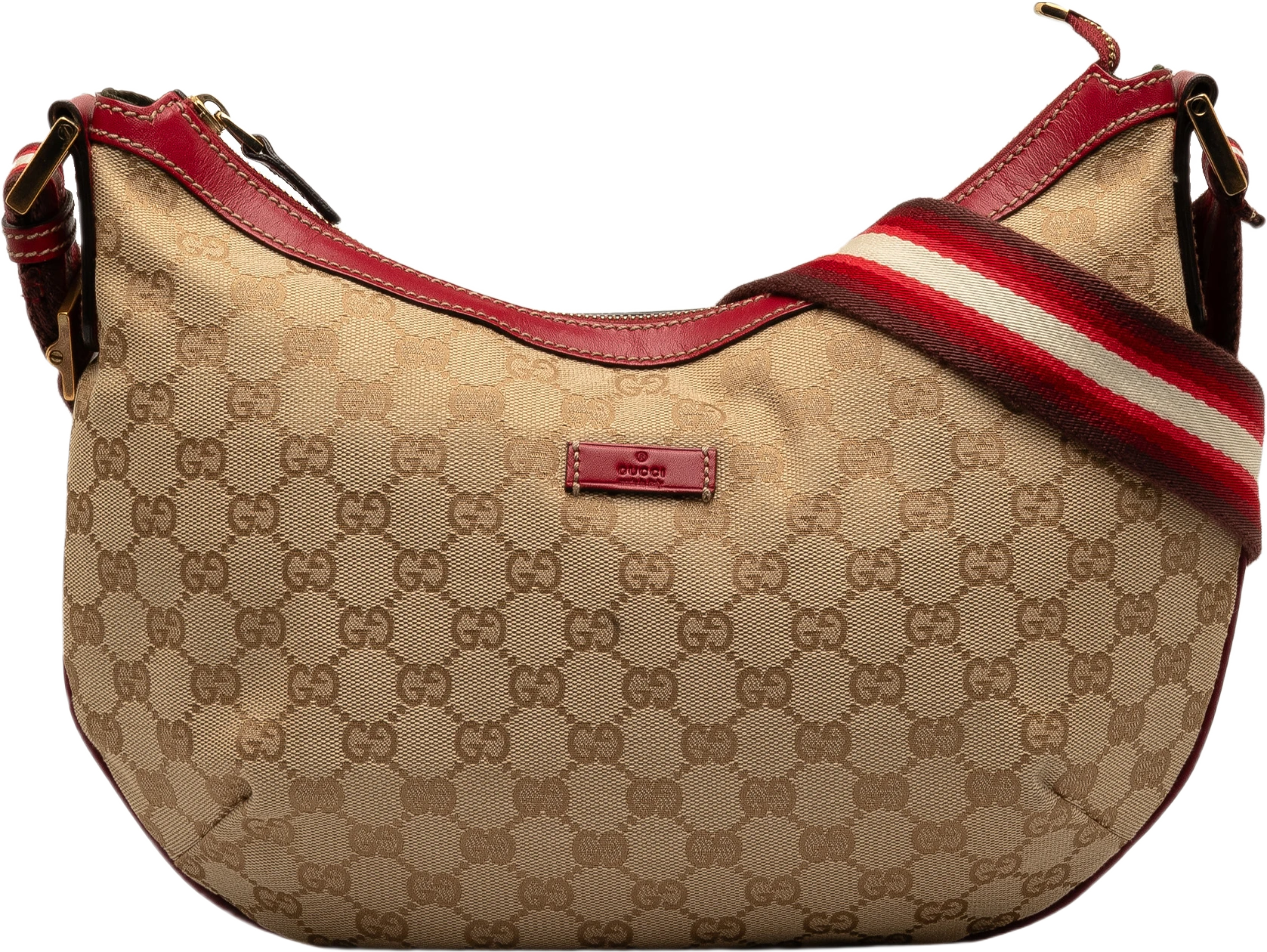 Gucci Gg Canvas Web Crossbody