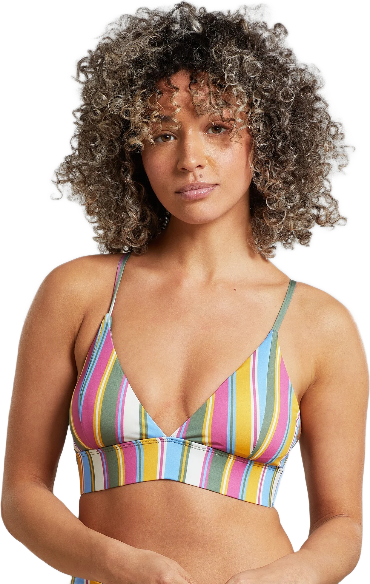 Bikini Top Alva Club Stripe Multi Color