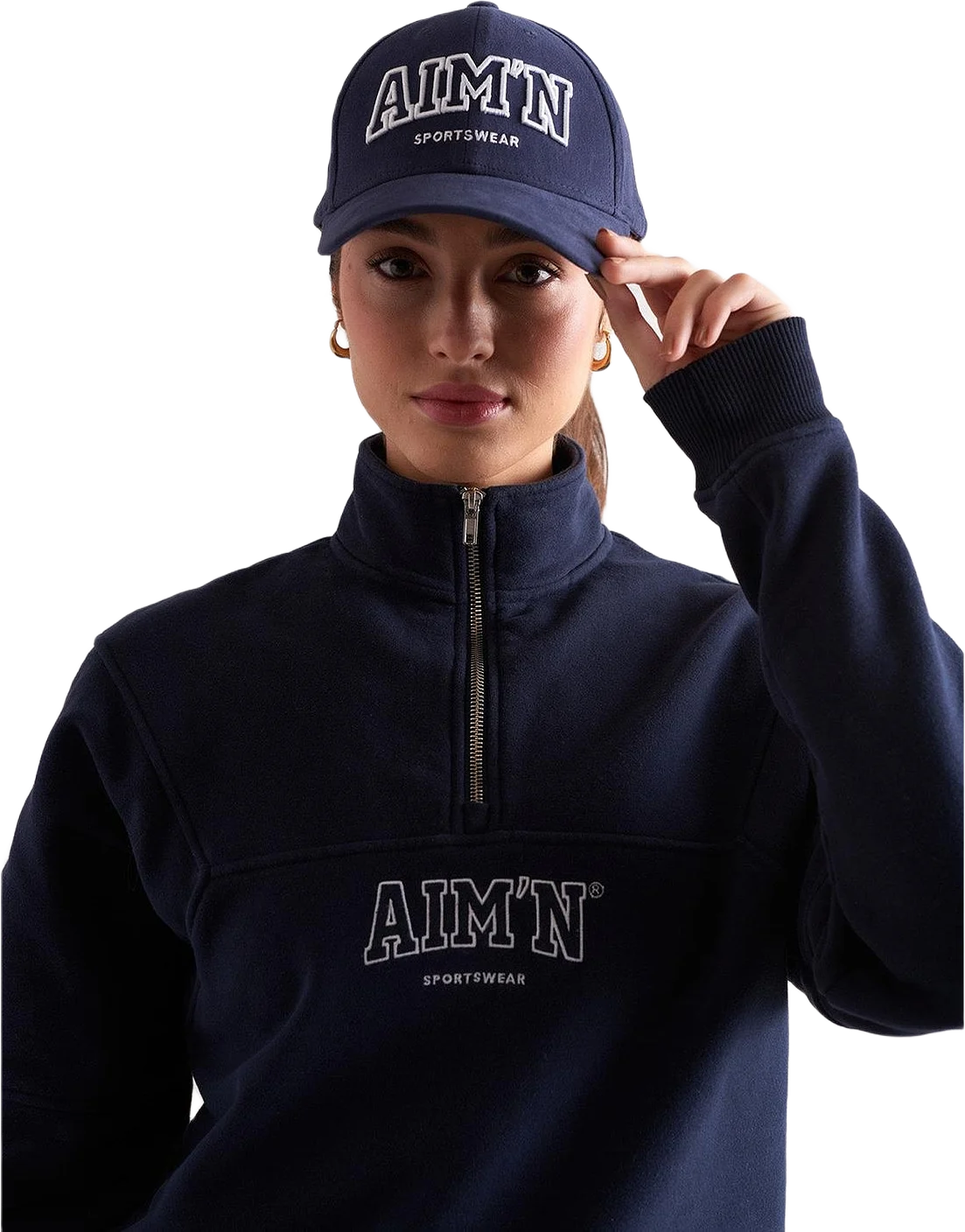 Navy College Cap