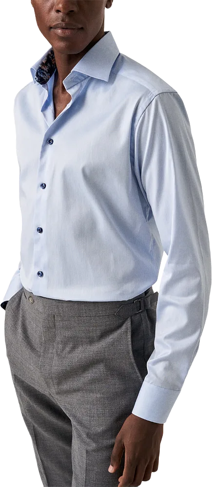 Slim Fit Signature Twill-skjorta