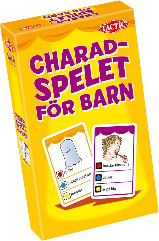 Charadspelet för barn