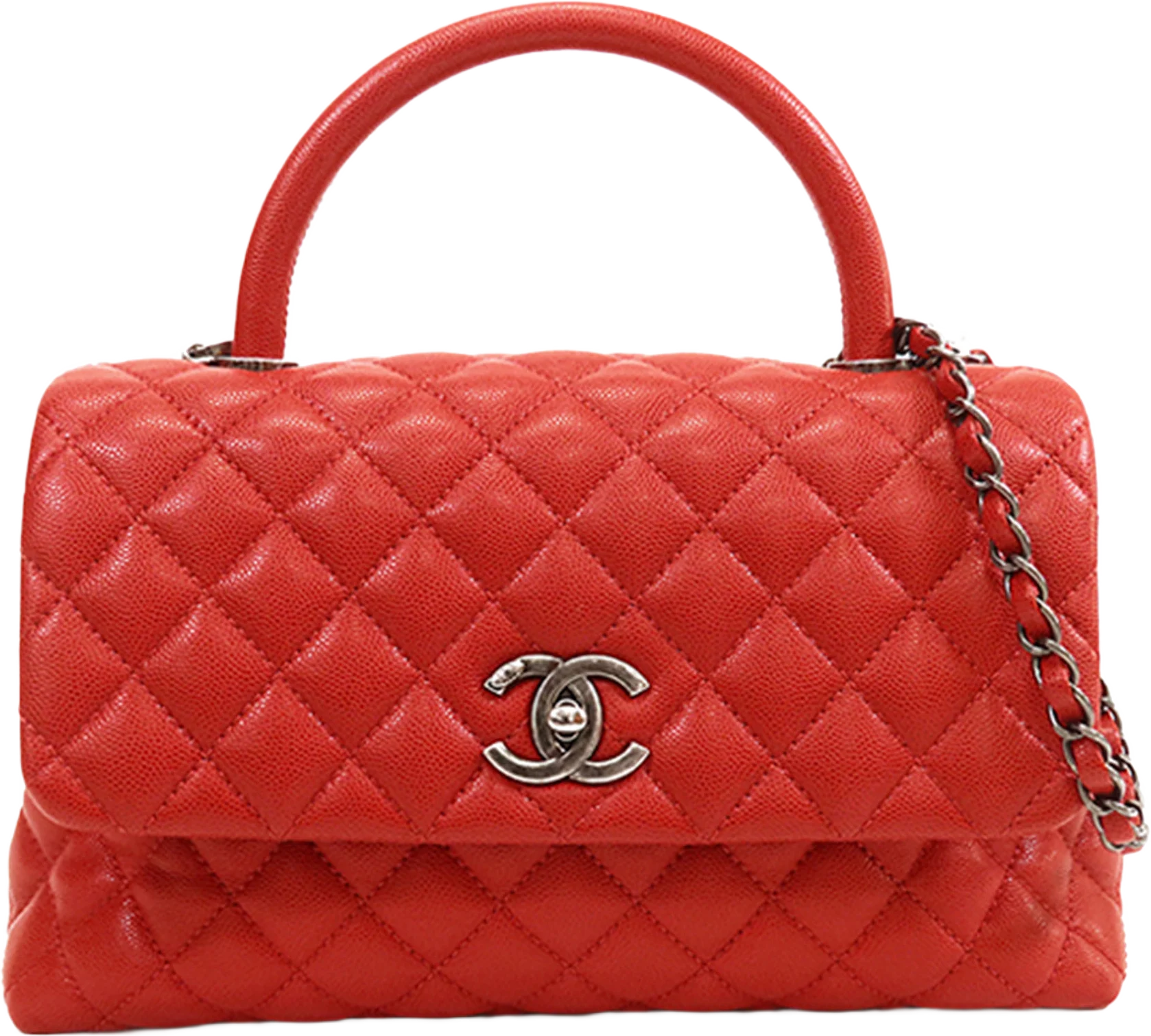 Chanel Small Caviar Coco Handle Bag