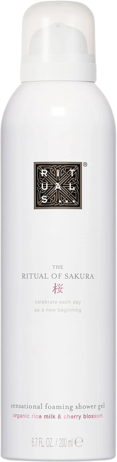 The Ritual of Sakura Foaming Shower Gel, 200 ml