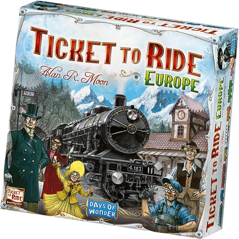 Sällskapsspel, Ticket To Ride Europe