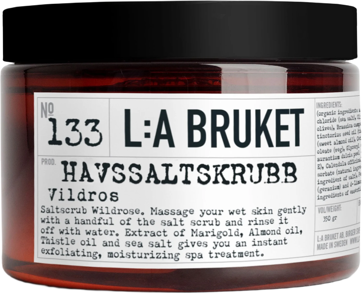 Saltskrubb Vildros, 350 ml