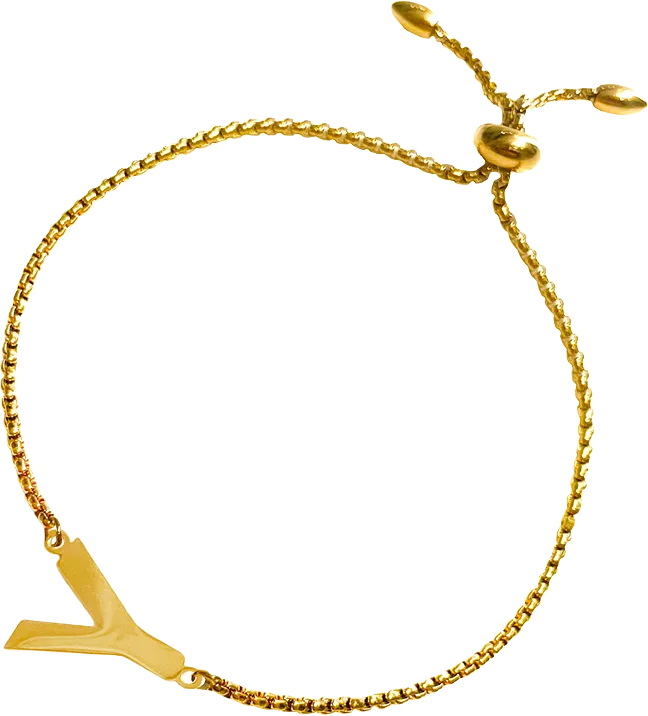 New Identity Bracelet D Gold