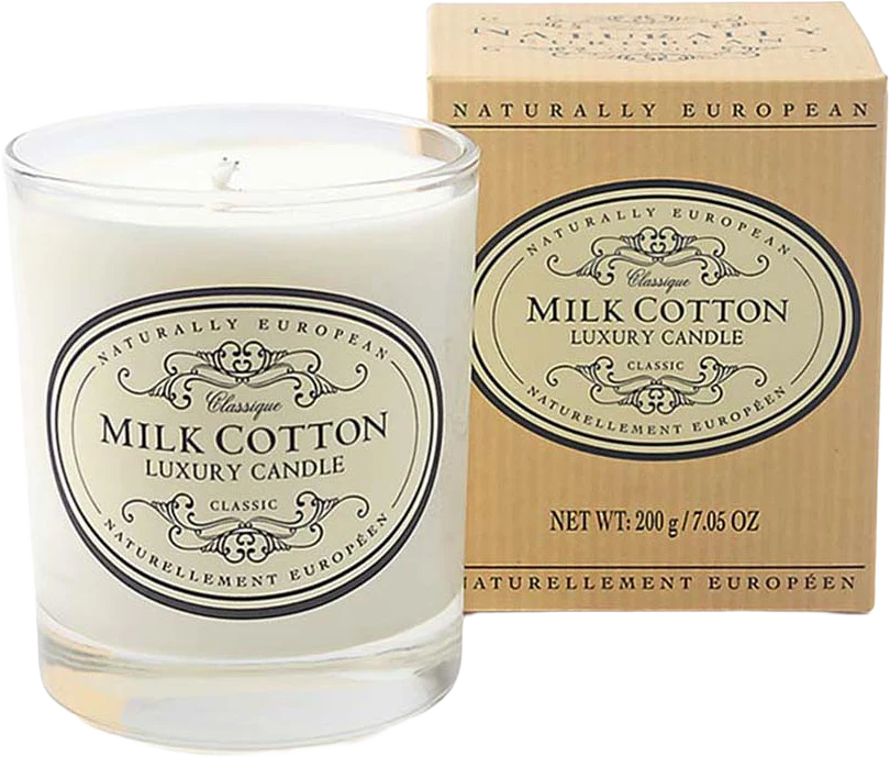 Milk Cotton Scented Candle