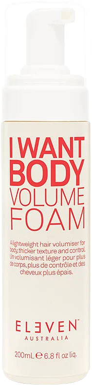 I Want Body Volume Foam