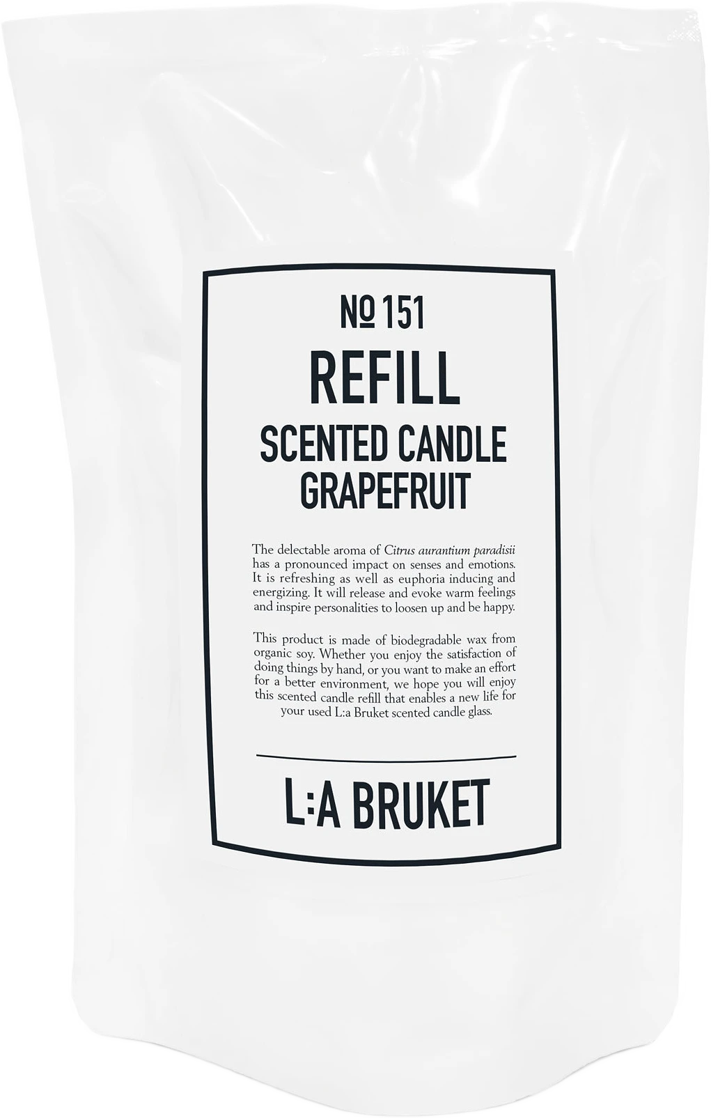 Refill 151 Grapefruit Scented Candle, 260 g