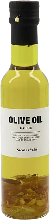 Olive oil with garlic