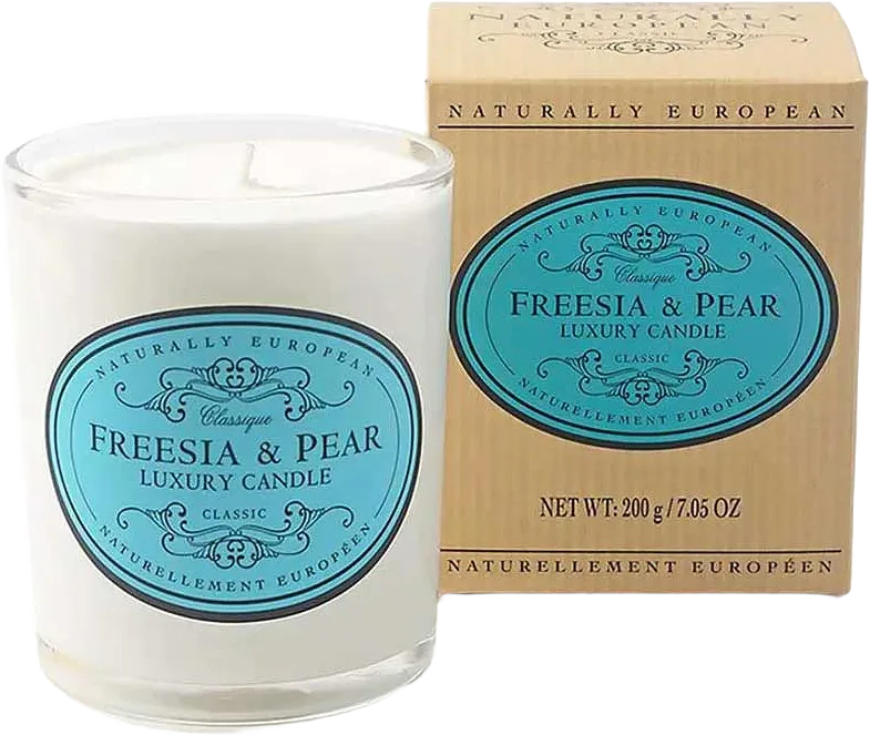 Freesia & Pear Scented Candle