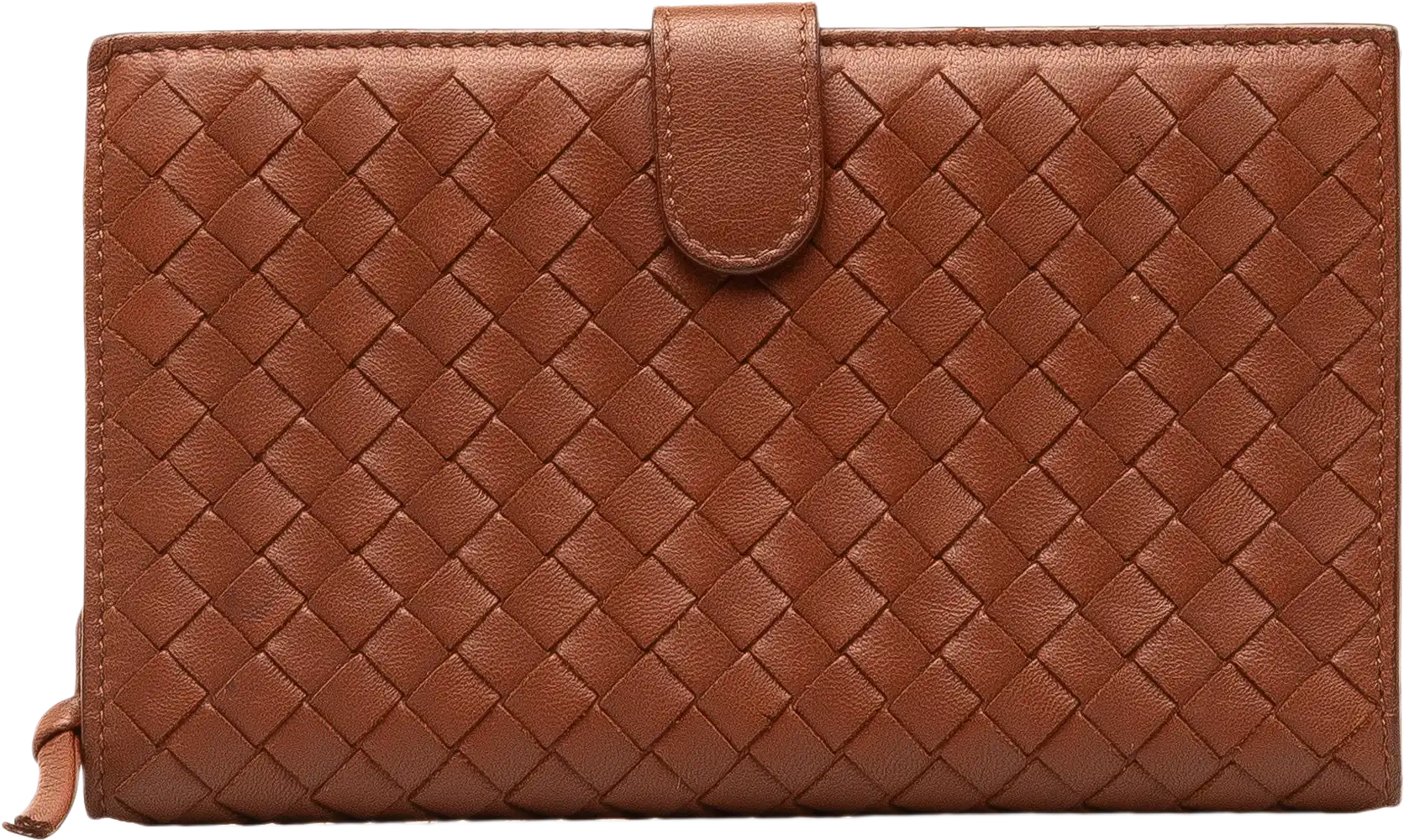 Bottega Veneta Intrecciato Leather Long Wallet