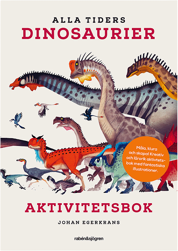 Pysselbok, Alla Tiders Dinosaurier Aktivitetsbok