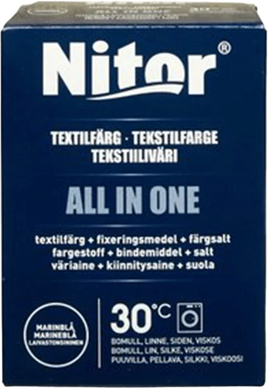 Textilfärg All In One 350 g, marinblå