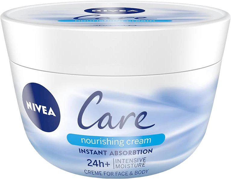 Hudkräm Care Nourishing 200 ml NIVEA