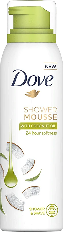 Shower Mousse Coconut Oil