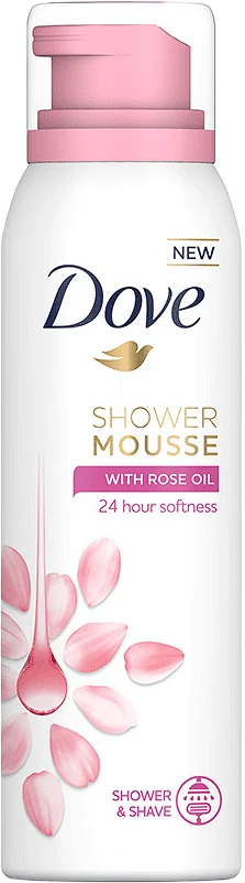 Shower Mousse Rose Oil