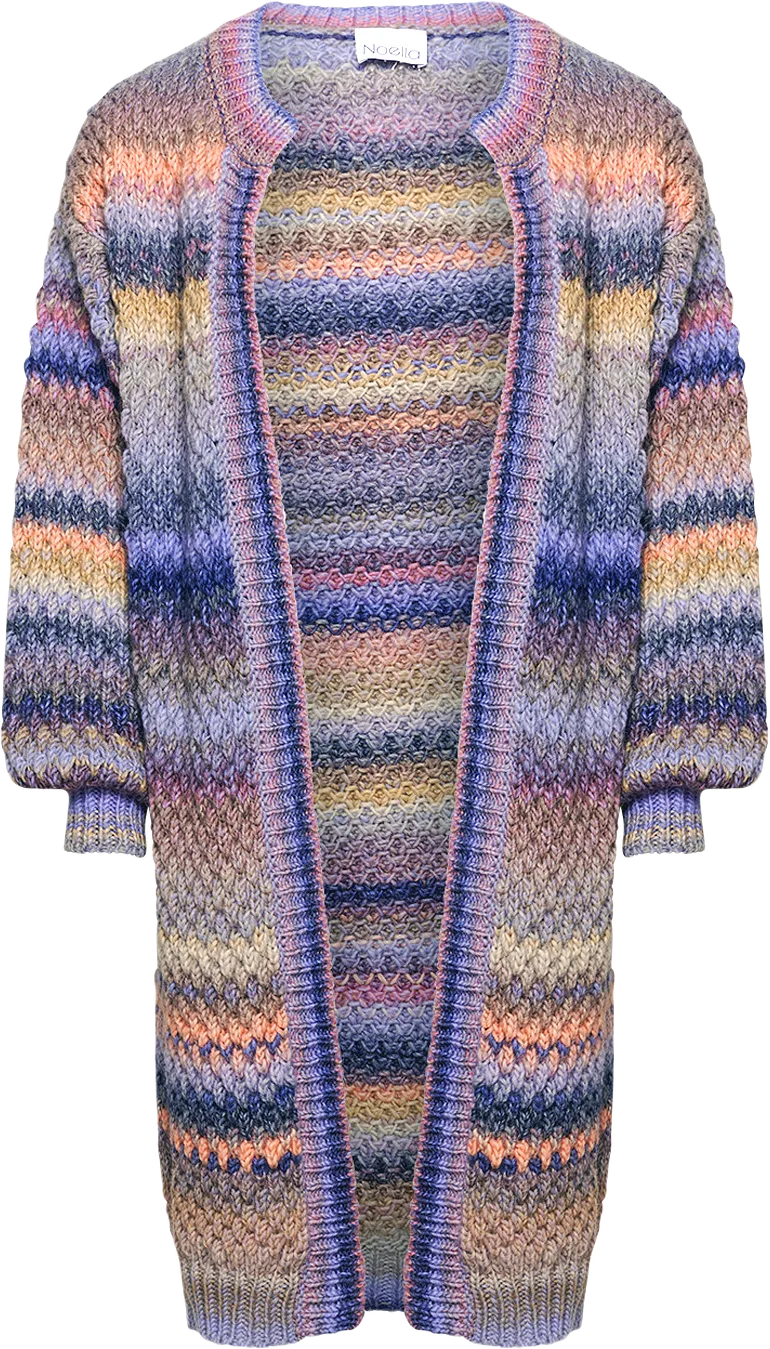 Gio Knit Cardigan - Rainbow Mix