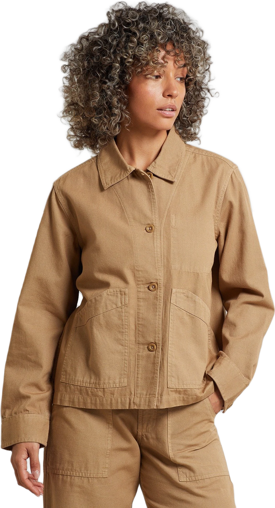 Jacket Stiby Canvas Kelp Beige