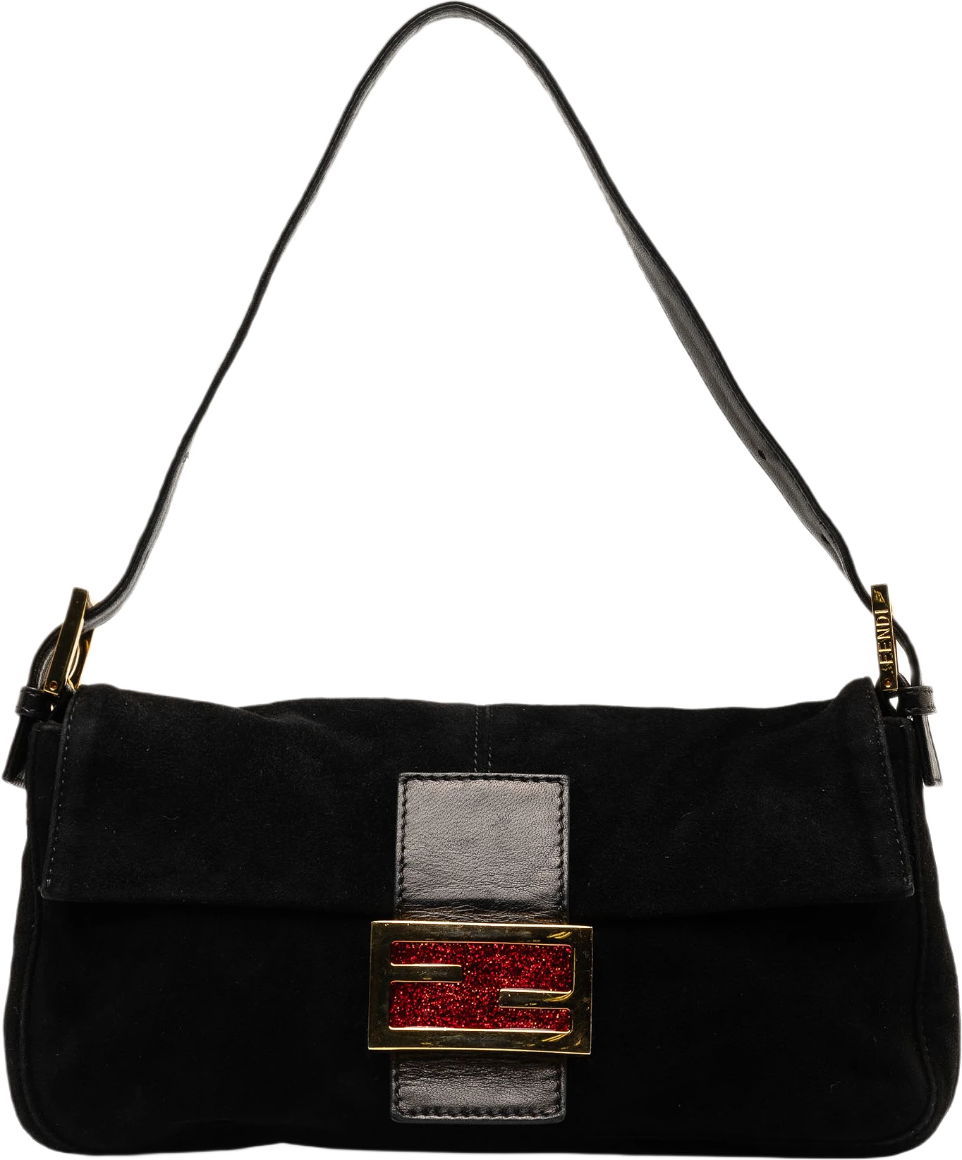 Fendi Suede Baguette