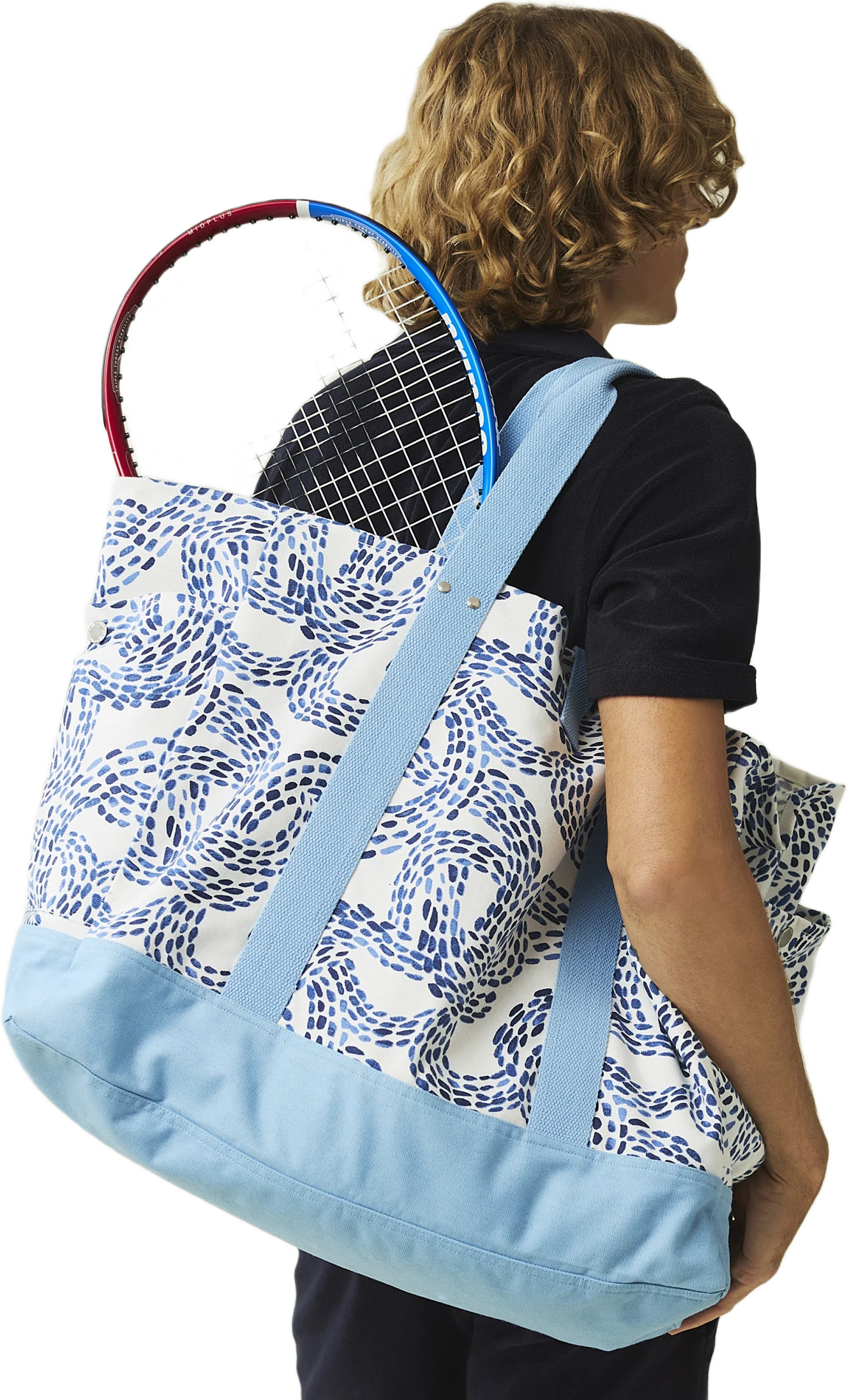 Madison Organic Cotton Printed Family Beach Bag