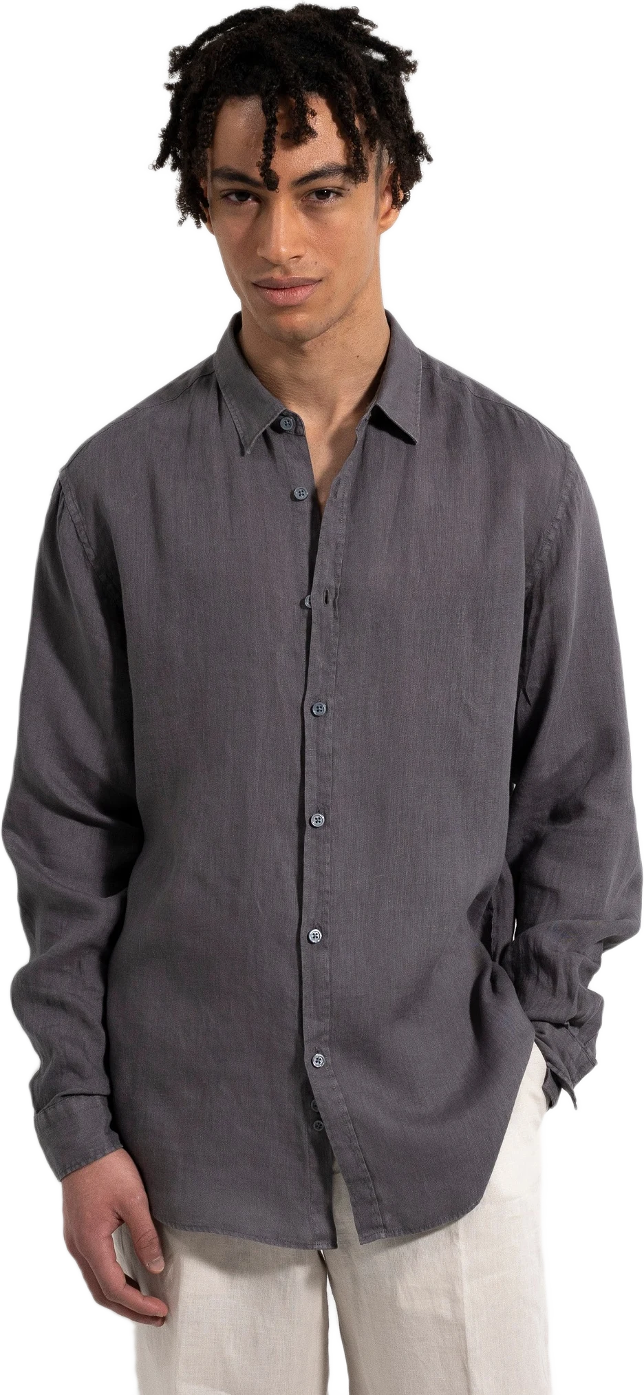 Washed Linen Shirt