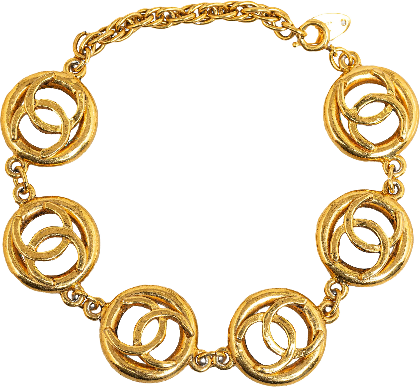 Chanel Cc Medallion Bracelet
