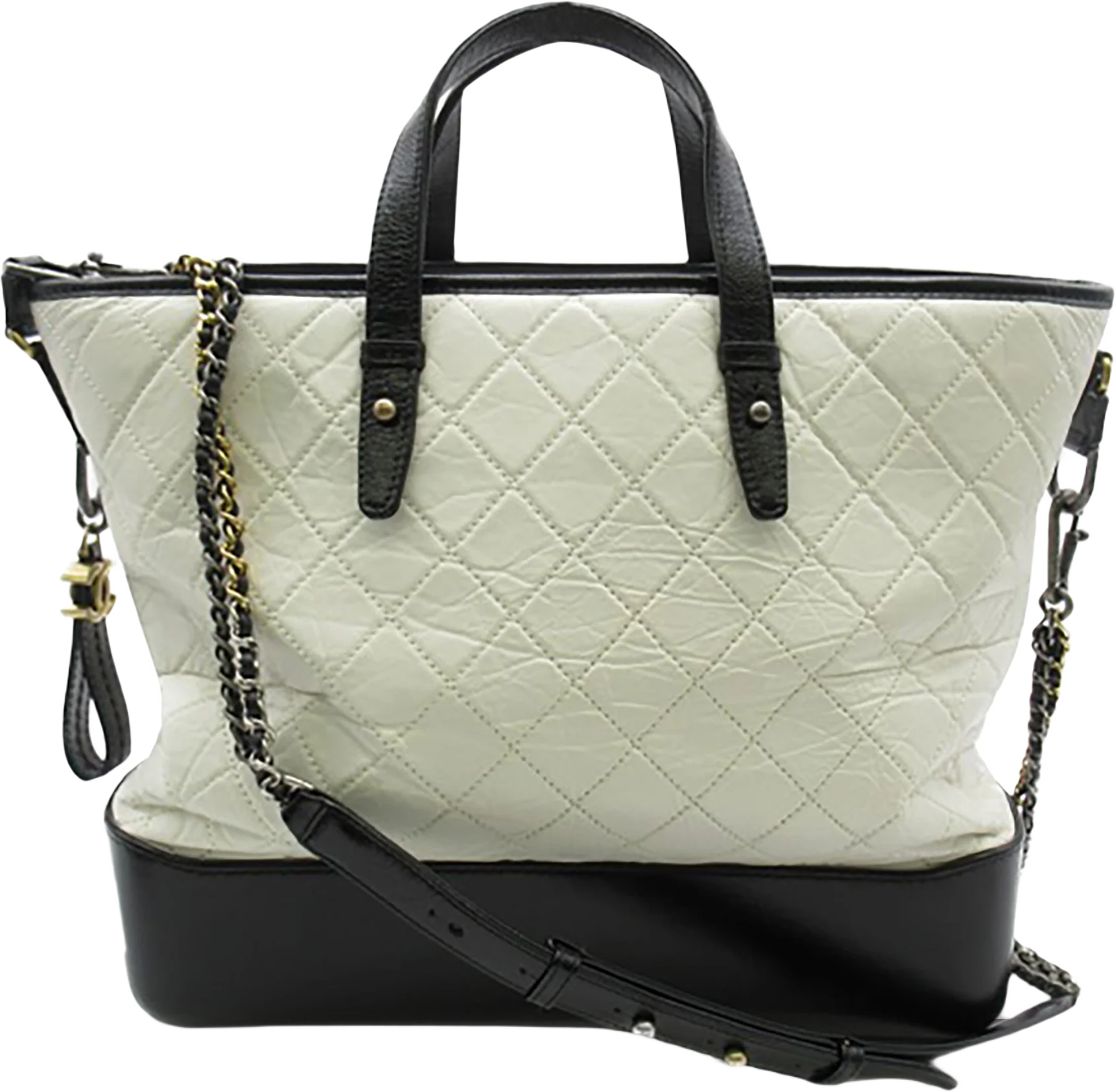 Chanel Large Aged Calfskin Gabrielle Shopping Tote