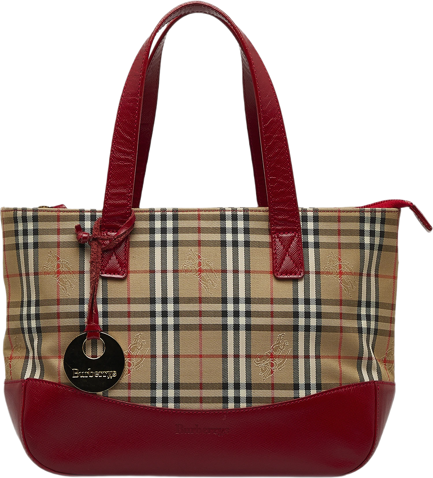 Burberry Haymarket Check Handbag