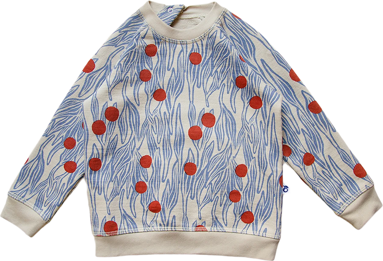 Ekologisk Sweatshirt Winter Berries