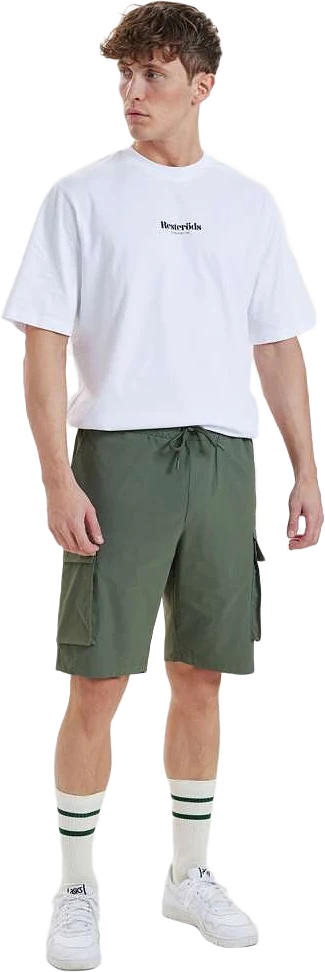 Cargo Shorts Lättvikts Polyamid Grön