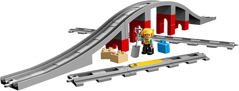 10872 DUPLO® Town Tågbro och spår