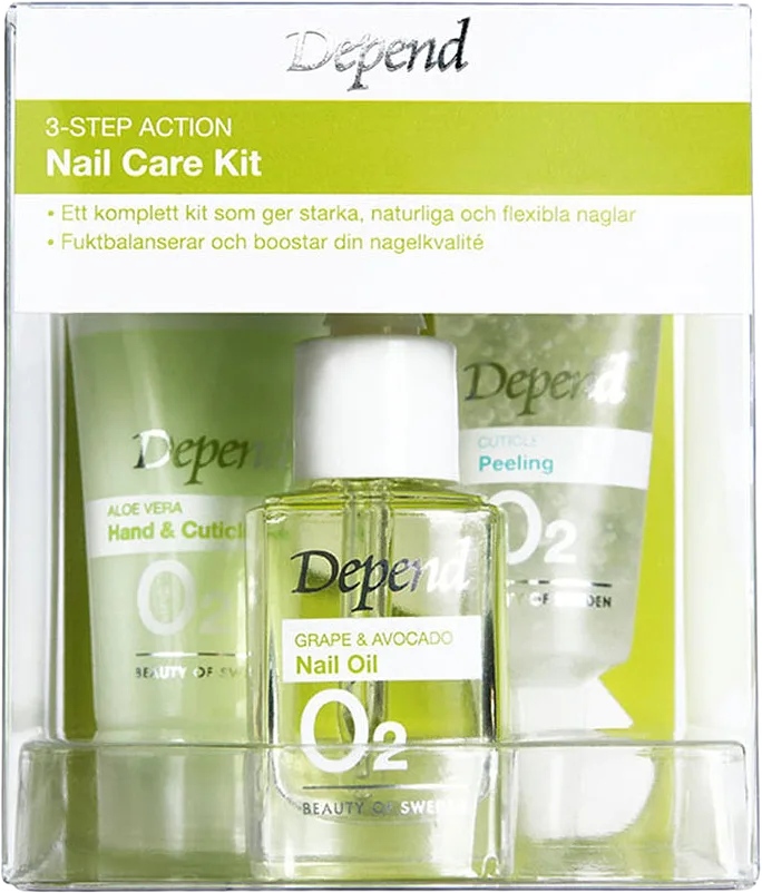 O2 3-Step Action Nail Care Kit