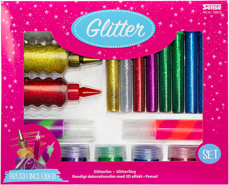 Glitterpyssel