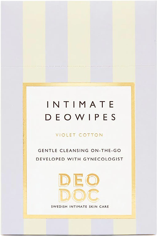 Intim DeoWipes (10st) – Violet Cotton